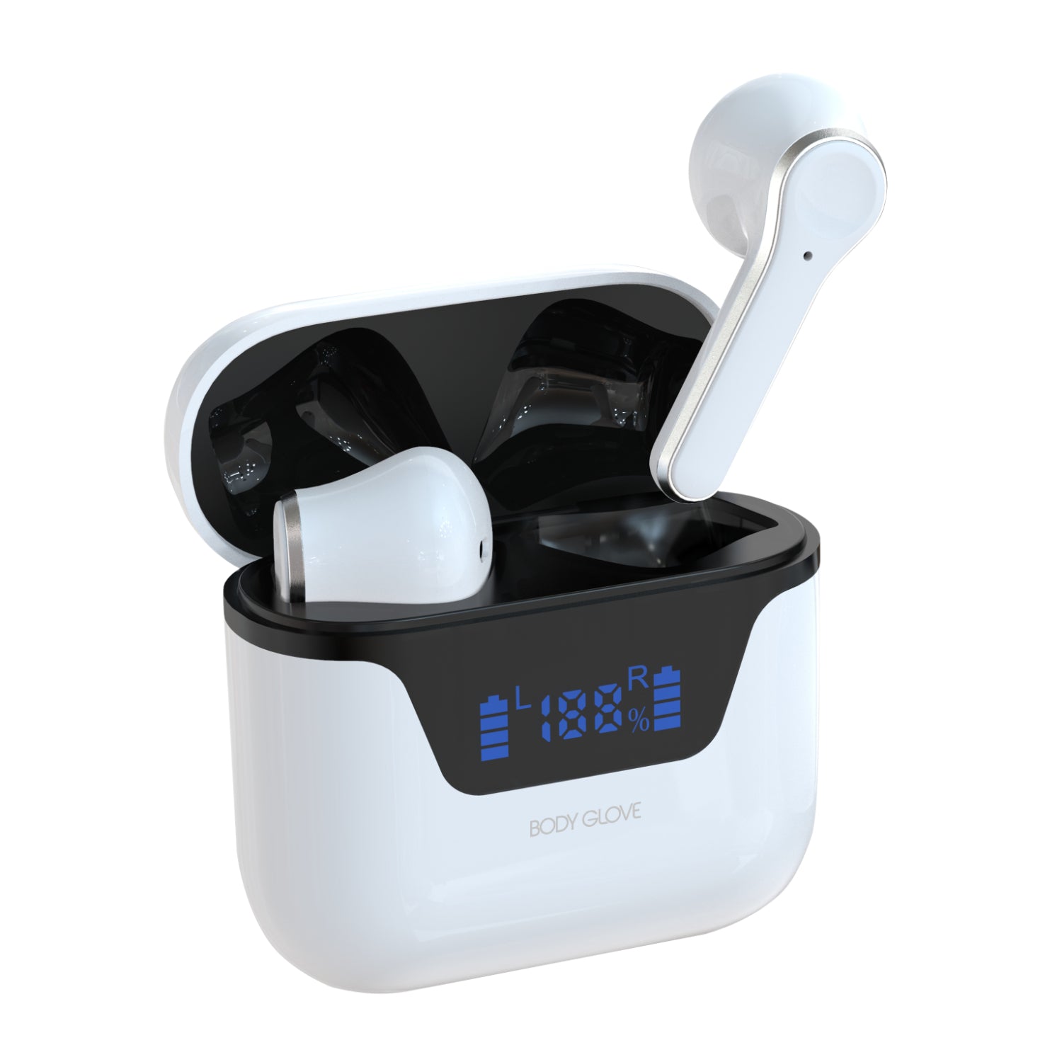 Body Glove Mini Pods Lux Wireless Earbuds - White/Black