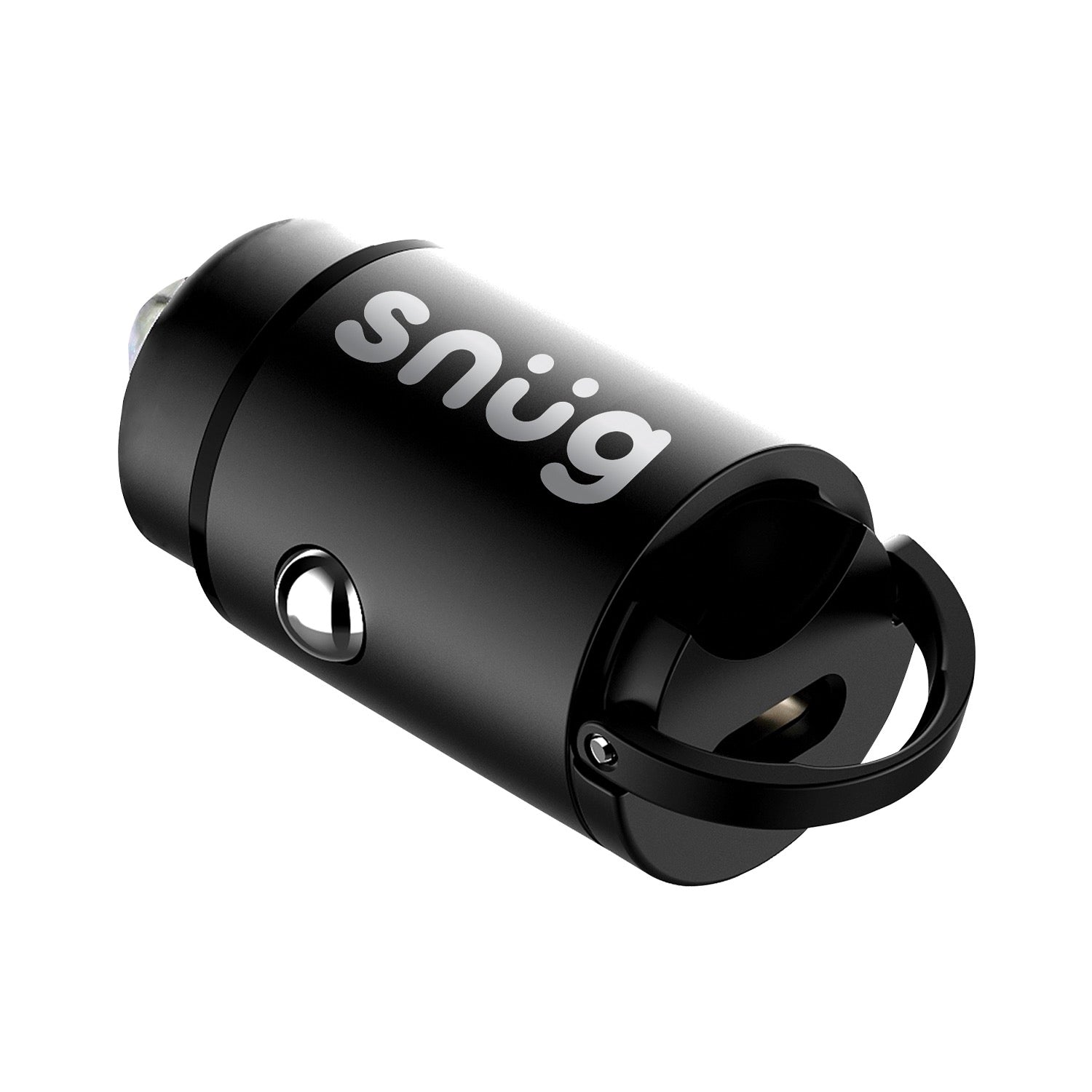 Snug Mini PD Port Car Charger With Lightning Cable - 30W