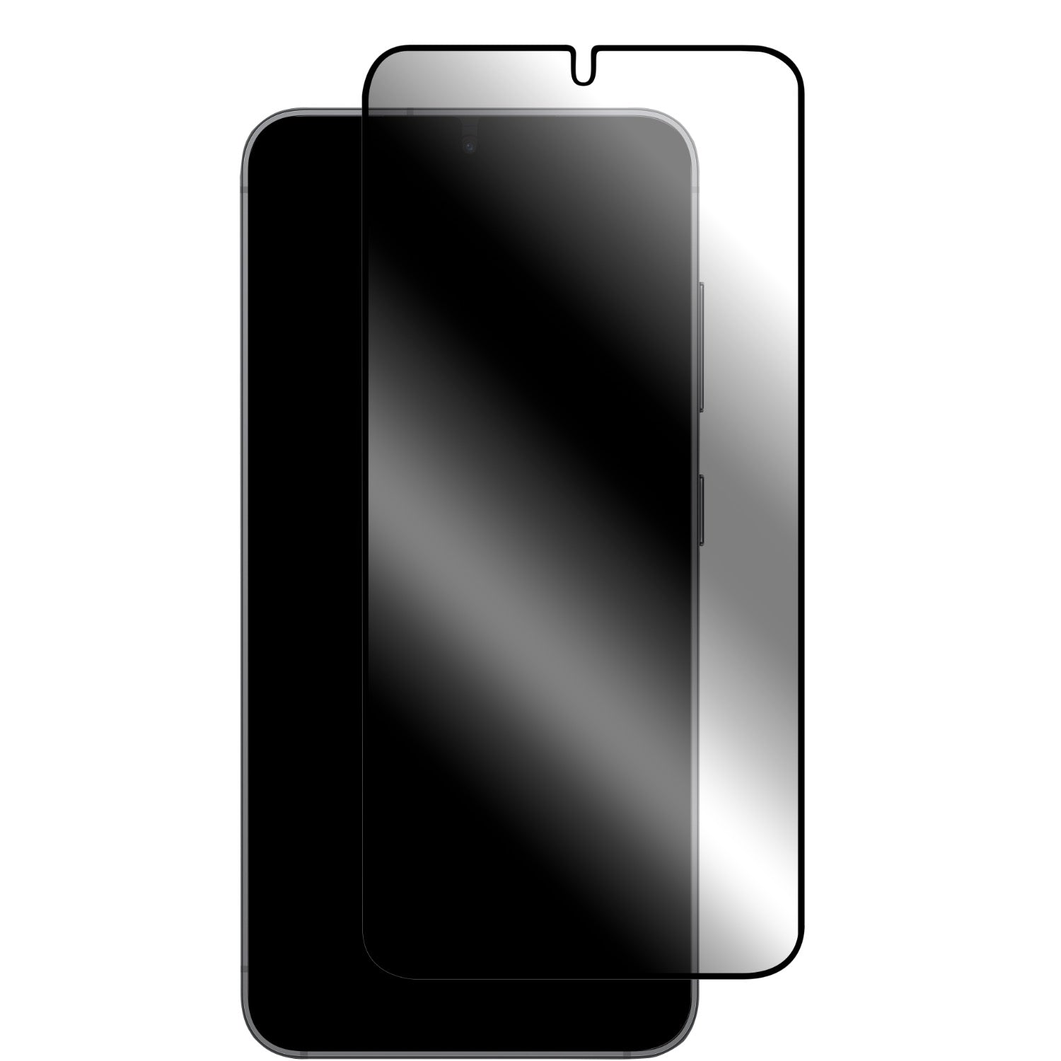 Body Glove Tempered Glass Screen Protector - Samsung Galaxy S24 - Black Border