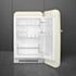 Smeg 130L Cream Free Standing Refrigerator Fridge - FAB10HRCR5