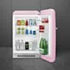 Smeg 130L Retro Pink Bar Fridge - FAB10HRPK6