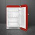 Smeg 130L Red Free Standing Bar Fridge - FAB10HRRD6