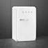 Smeg 130L White Free Standing Refrigerator Fridge - FAB10HRWH5