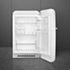Smeg 130L Retro White Bar Fridge - FAB10HRWH6