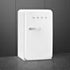 Smeg 130L Retro White Bar Fridge - FAB10HRWH6