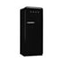 Smeg 270L Black Retro Fridge - FAB28RBL6
