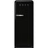 Smeg 270L Black Retro Fridge - FAB28RBL6