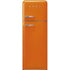 Smeg 60cm Orange Retro Free Standing Combi Refrigerator - FAB30ROR6