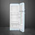 Smeg 60CM Retro Pastel Blue Combi Fridge - FAB30RPB6
