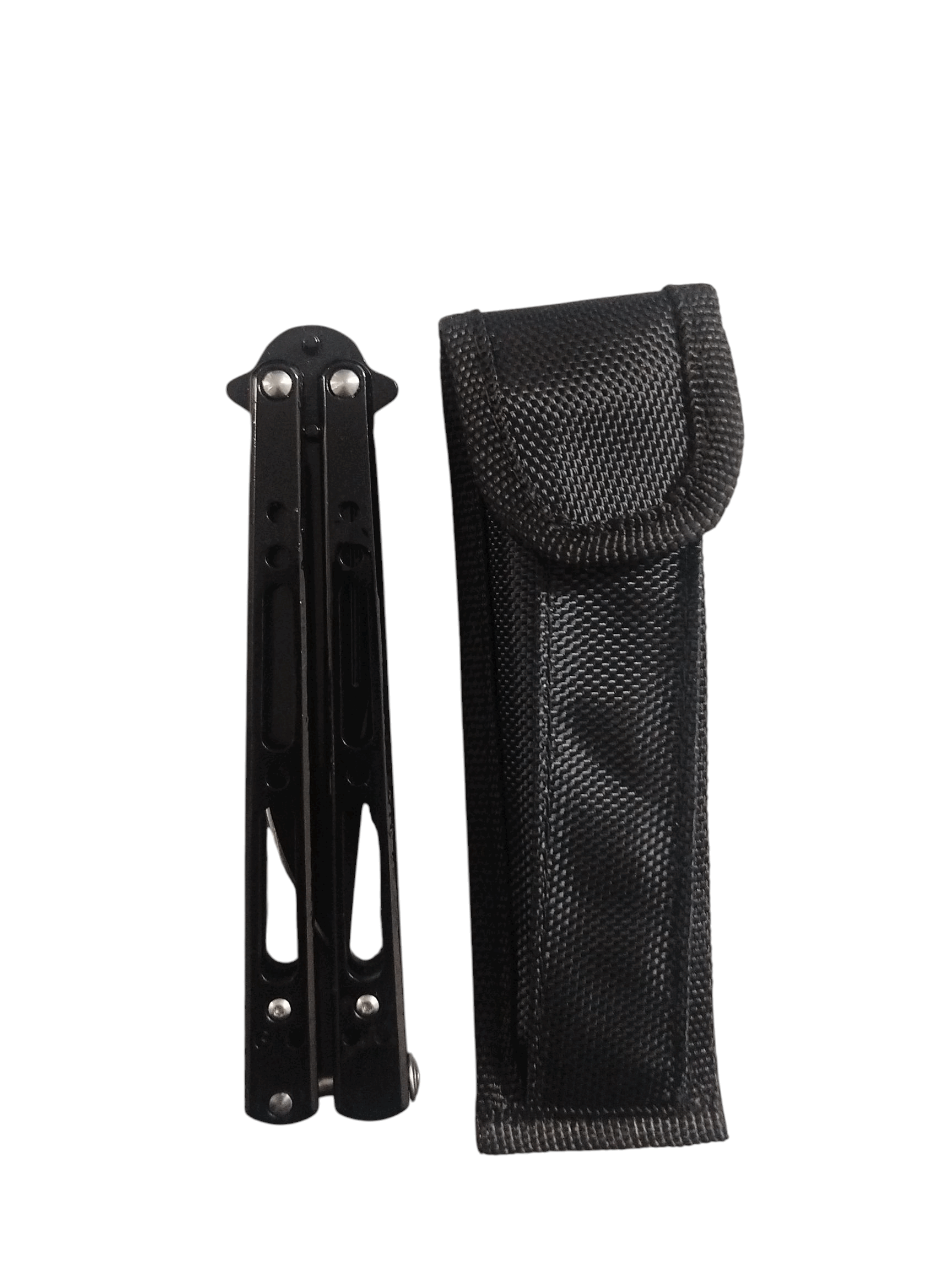 FAS6-3 Butterfly Knife Black With Trainer Combo