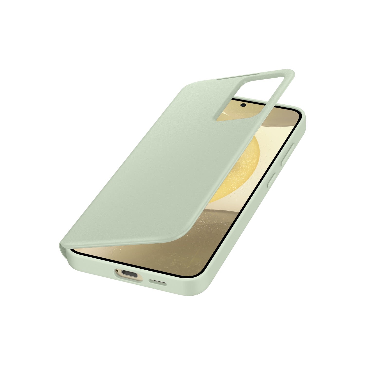 Samsung Smart View Wallet Cover - Samsung Galaxy S24+ - Light Green