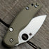 AWT Spyderco Sage 6 Scales – Aggressive Agent Milling - Contoured - Anodized FDE