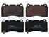 Ferodo Front Brake Pad Set for Mitsubishi Lancer Evo & Subaru BRZ - FDB1968