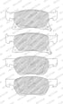 FERODO Front Brake Pad Set for Opel Astra K - FDB4933