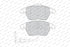 Ferodo Front Brake Pads for VW Golf V, VW Jetta III & Audi A3 - FDB1641