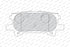 Ferodo Premier Front or Rear Brake Pads for Lexus RX U3 - FDB1731