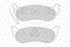 Ferodo Rear Brake Pad Set for Jeep Cherokee & Wrangler - FDB1660
