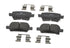FERODO Rear Brake Pad Set for Opel Astra K - FDB4938