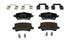 FERODO Rear Brake Pad Set for Range Rover Evoque, Volvo S60 & XC60 - FDB4237