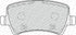 FERODO Rear Brake Pad Set for Range Rover Evoque, Volvo S60 & XC60 - FDB4237