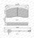 Ferodo Rear Brake Pads Set for Audi Q7 & R8 - FDB4195