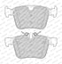 FERODO Rear Brake Pads for Volvo XC60 II, V90 II Estate & S90 II - FDB4927