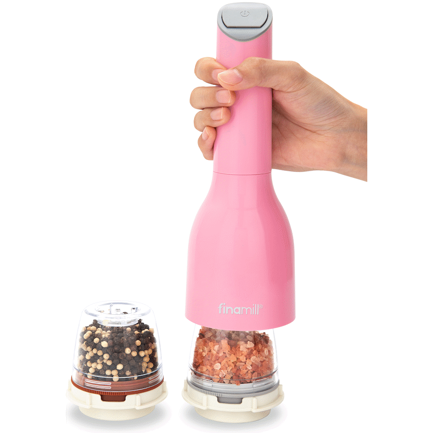 FinaMill Kitchen and Home Finamill Battery-Operated Grinder - Pink