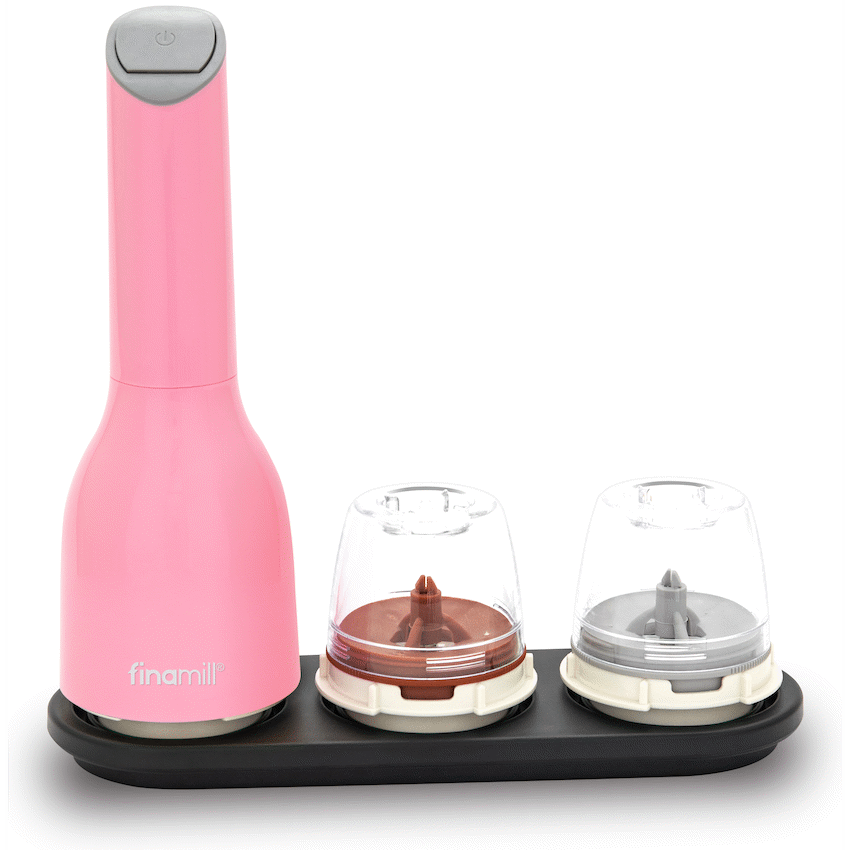 FinaMill Kitchen and Home Finamill Battery-Operated Grinder - Pink