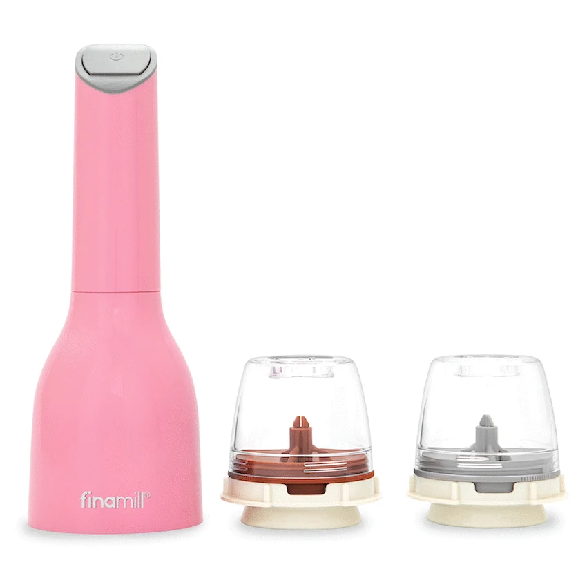 FinaMill Kitchen and Home Finamill Battery-Operated Grinder - Pink