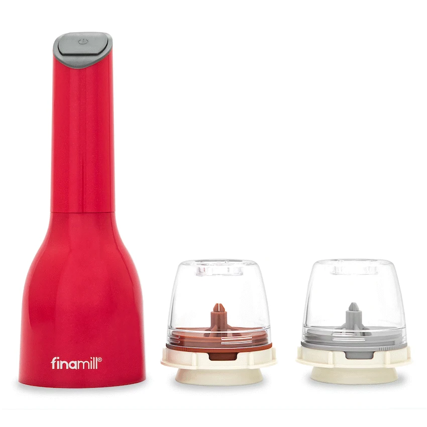 FinaMill Kitchen and Home Finamill Battery-Operated Grinder - Sangria
