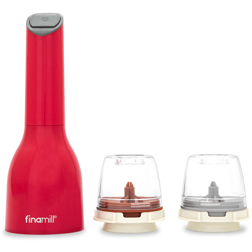 FinaMill Kitchen and Home Finamill Battery-Operated Grinder - Sangria