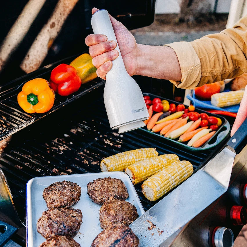 FinaMill Kitchen and Home Finamill Battery-Operated Grinder - Soft Cream