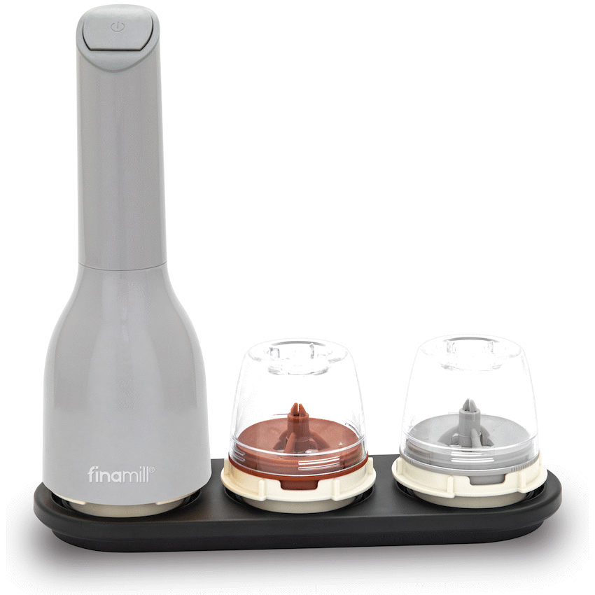 FinaMill Kitchen and Home Finamill Battery-Operated Grinder - Stone