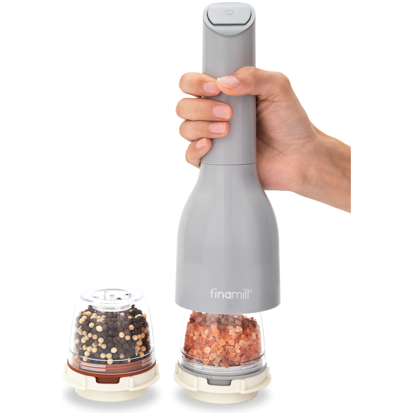 FinaMill Kitchen and Home Finamill Battery-Operated Grinder - Stone