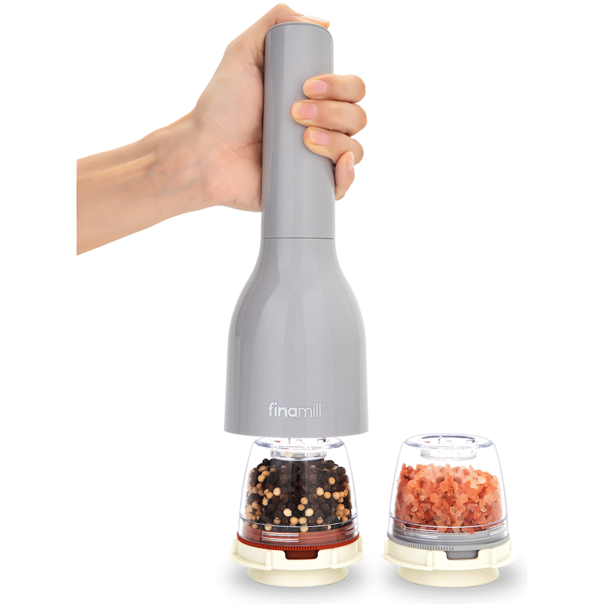 FinaMill Kitchen and Home Finamill Battery-Operated Grinder - Stone