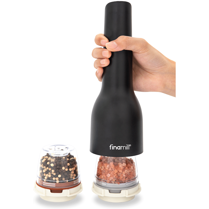 FinaMill Kitchen and Home Finamill Rechargeable Grinder - Midnight Black