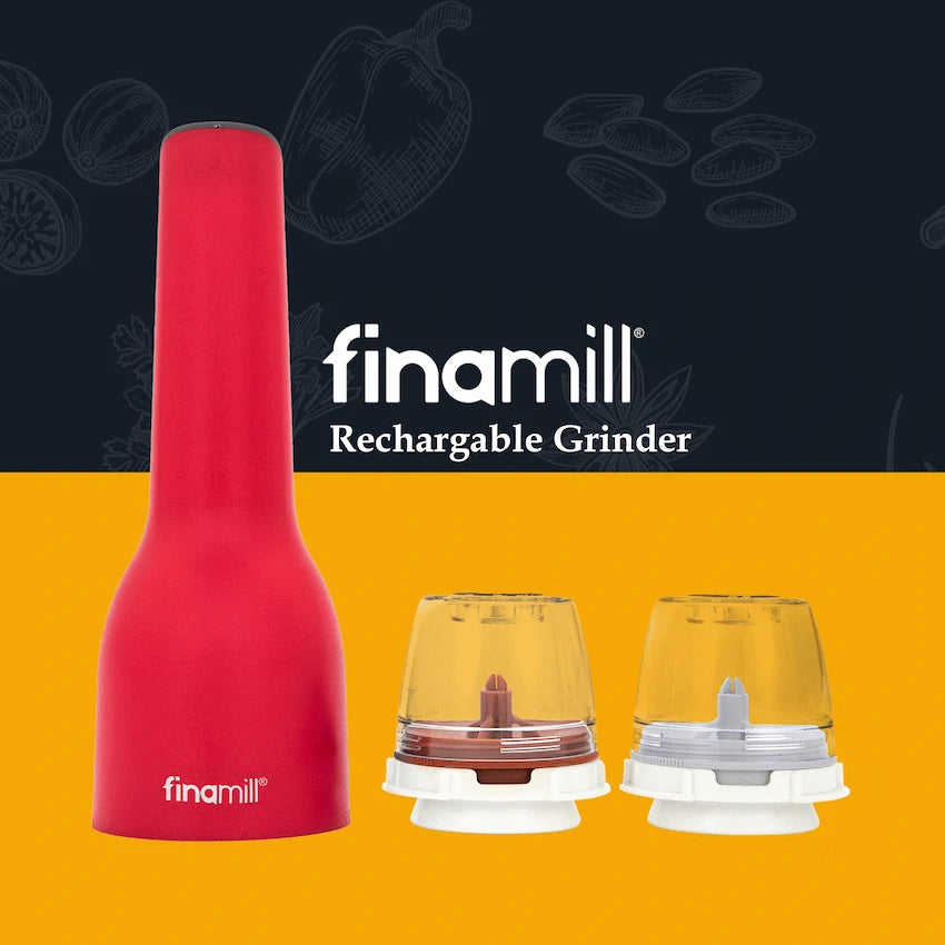 FinaMill Kitchen and Home Finamill Rechargeable Grinder - Sangria