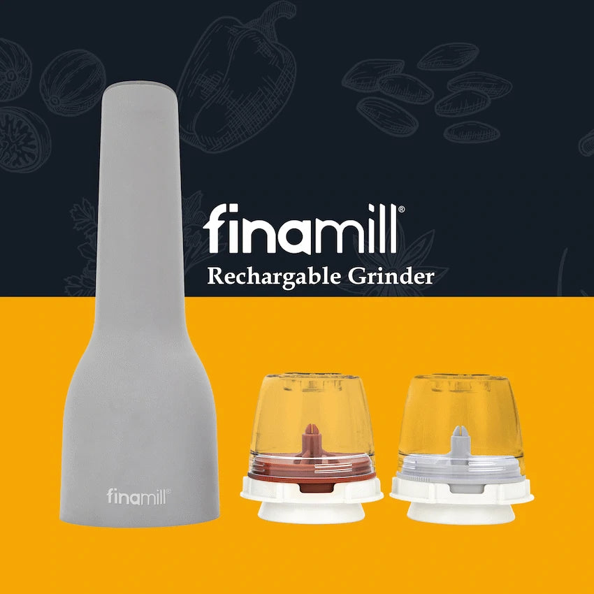 FinaMill Kitchen and Home Finamill Rechargeable Grinder - Stone