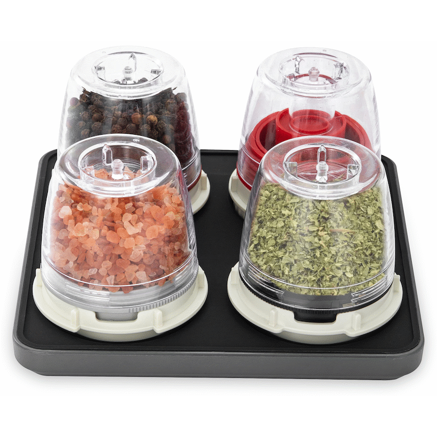 FinaMill Kitchen and Home Finatray Quartet - Slate