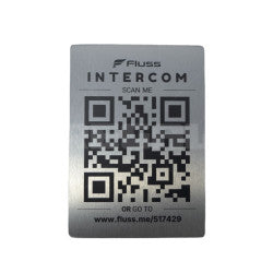 Fluss Smart Intercom - A5 QR - Video & Audio