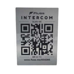 Fluss Smart Intercom - A6 QR - Video & Audio