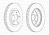 Ferodo Premier Front Brake Disc for Nissan 350Z (Z33) - DDF1948C-1