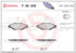 BREMBO Front Brake Pads for Renault Kangoo, Renault Kangoo Express & Peugeot 306 - P56038