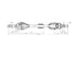 Front Left Driveshaft for Nissan Almera MK VII 1.5 HR15DE Manual - DNI108
