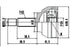 Front Outer CV Joint for Chery J2 SQR477F 2014- - CY3001