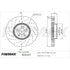 Front Ventilated Drilled Brake Disc Set for Mercedes-Benz C-Class, CLS & E-Class - BD0437