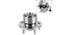 Front Wheel Bearing Kit for Ford Focus II 1.6 Si - PQ723