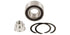 Front Wheel Bearing Kit for Fiat Punto 1.2 Dynamic 188A5000 - PQ633