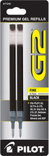 Tactile Turn Refill - 2 Pack Pilot G2 0.7mm Ink Refill Black