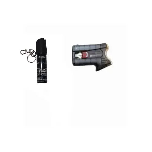 GUARDIAN ANGEL 3 LIVE UNIT DARK GREY + PEPPER SPRAY COMBO